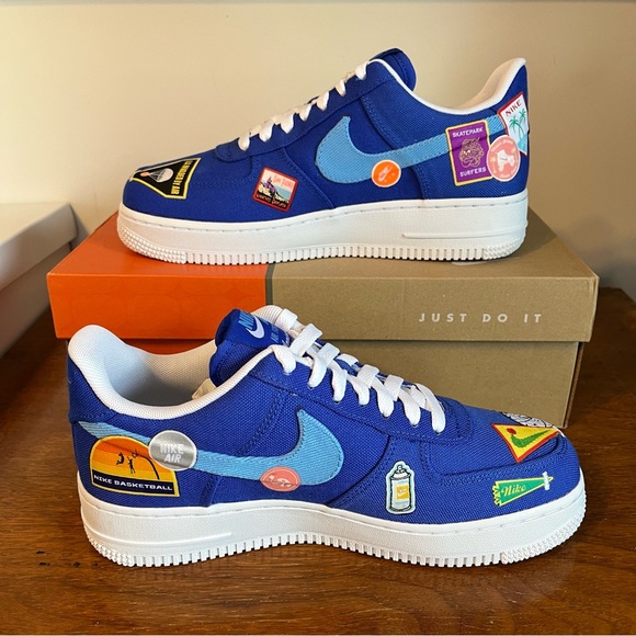 NIKE Women’s Air Force 1 ‘07 All Patched Up - Picture 4 of 11